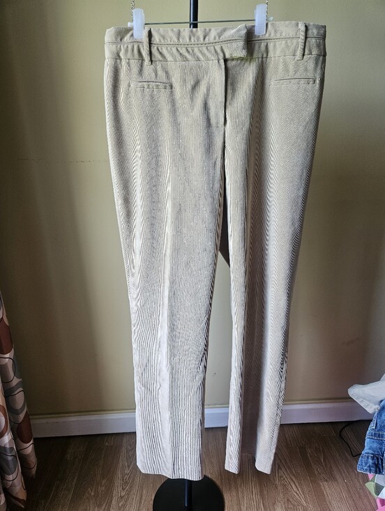 Cato Pants - Cato Women's Light Tan Corduroy Pants Size 12